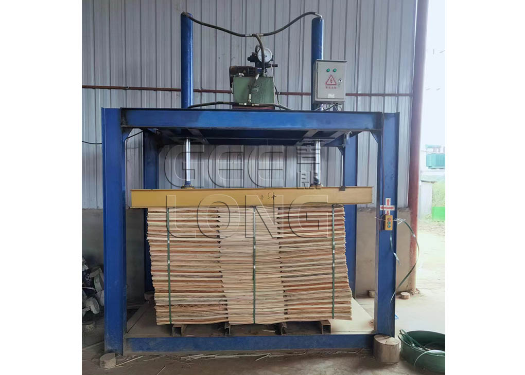 Mesin Press Dingin Pengemasan Veneer Hidrolik