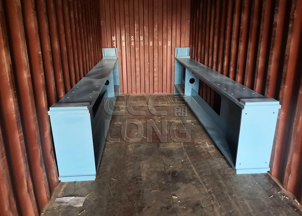 Geelong Exported Veneer Patching Machine dan mesin papan lapis sejuk ke Indonesia