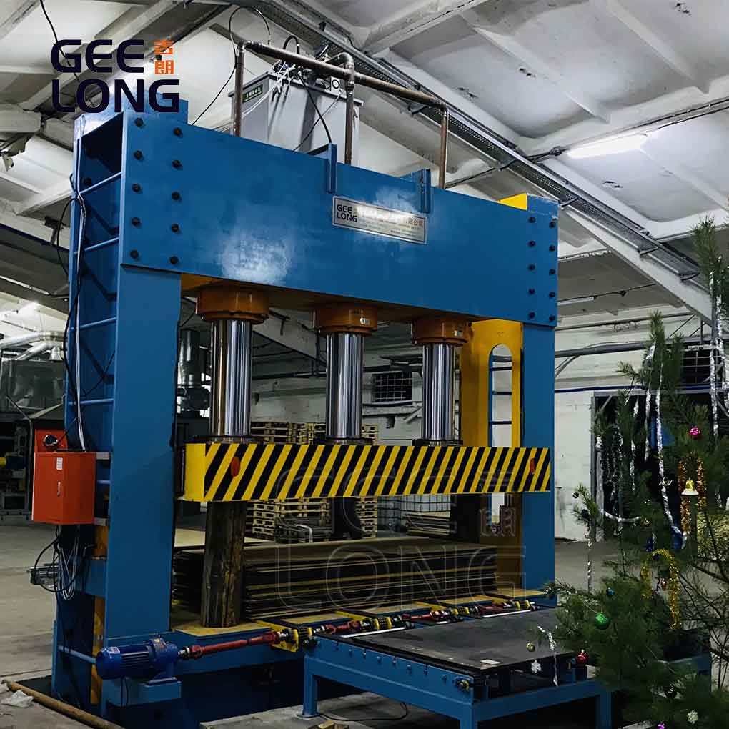 Pabrik mesin press dingin kayu lapis Cina
