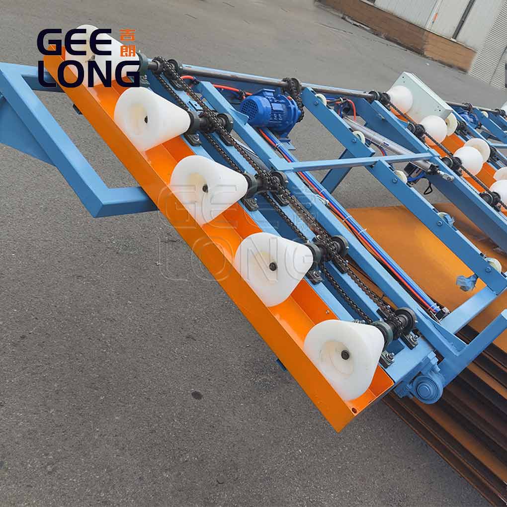 Mesin pembalik papan kayu lapis lem 9 kaki Mesin pembalik papan kayu lapis lem 9 kaki