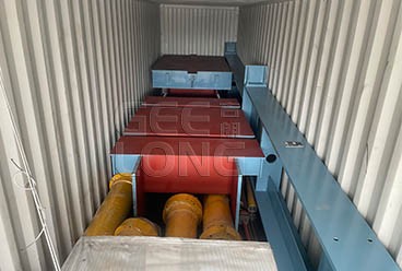 Mesin tekan papan lapis Geelong 600T dengan silinder 4 pcs