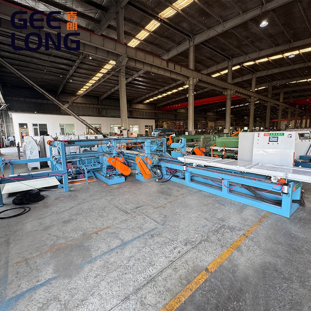 Mesin Pemotong Kayu Lapis Otomatis Canggih Ukuran Khusus Mesin Pemangkas Geelong